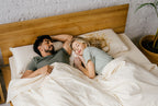 kapok pillows couple
