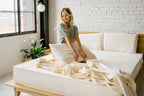 natural solid latex pillow