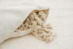 Peace Lily organic kapok pillow